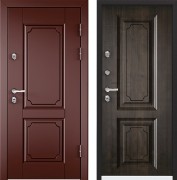 Дверь Torex Snegir 45 РP OS45-05 RAL-8017 (коричневый)  S45-05  Дуб морёный